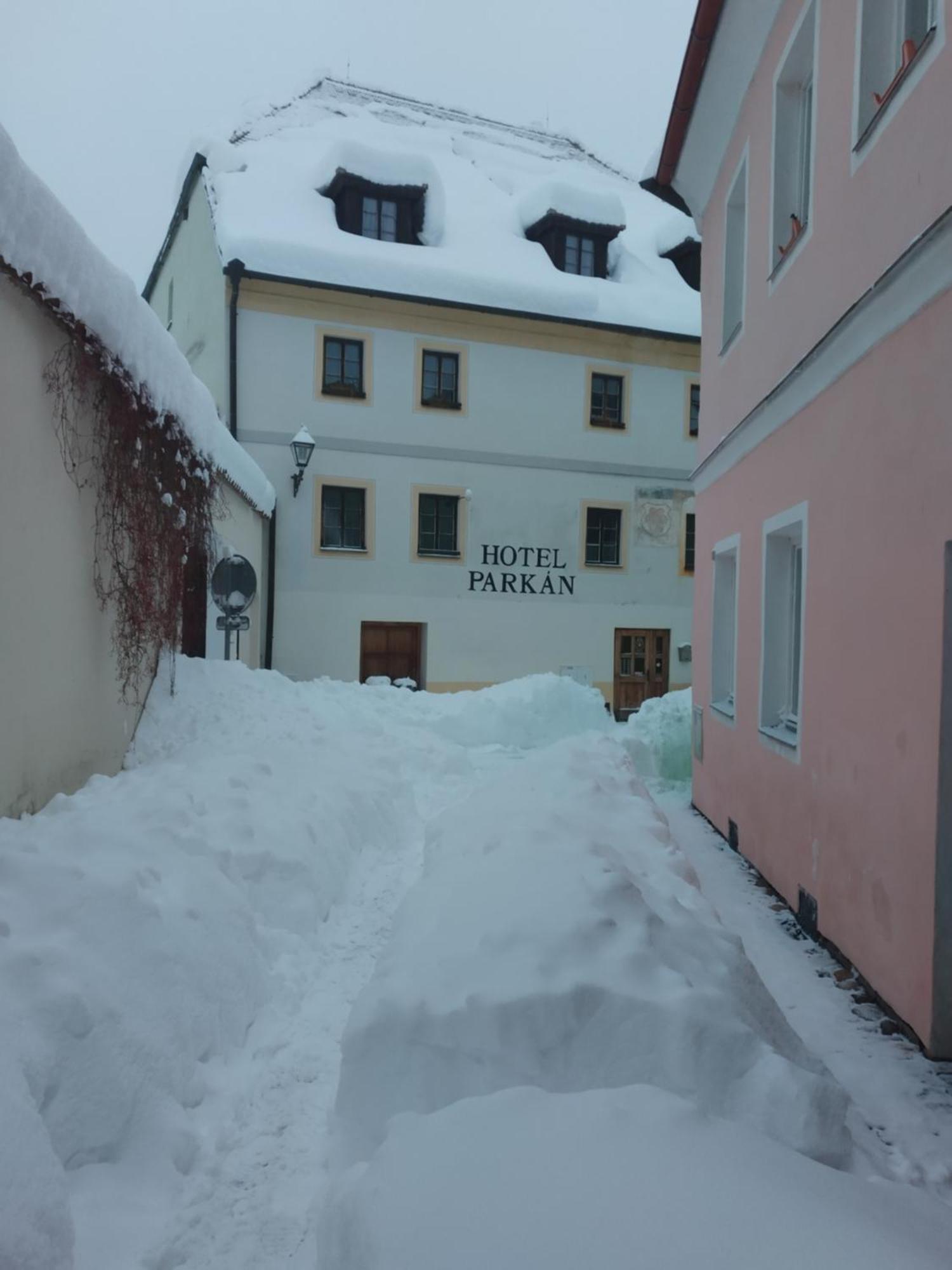 Hotel Parkan Prachatice Eksteriør billede